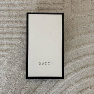 GUCCI Empty Gift / Shoe Box Black & White 14.5" x 8.5" x 5"